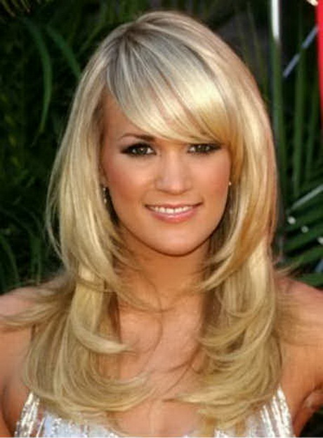 long-layered-haircuts-with-side-swept-bangs-59_2 Long layered haircuts with side swept bangs