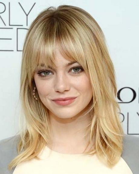 medium-length-hairstyles-with-layers-and-bangs-70-15 Medium length hairstyles with layers and bangs