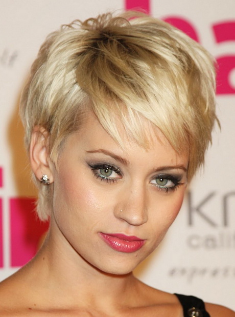 short-hair-styles-for-oval-faces-35_2 Short hair styles for oval faces