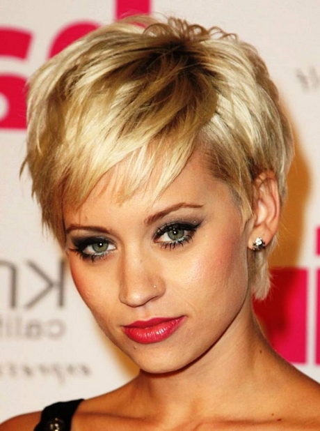 short-hairstyles-for-thin-hair-and-round-face-41_14 Short hairstyles for thin hair and round face