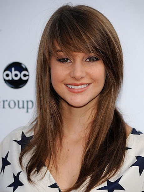 hairstyle-for-long-hair-with-bangs-89 Hairstyle for long hair with bangs