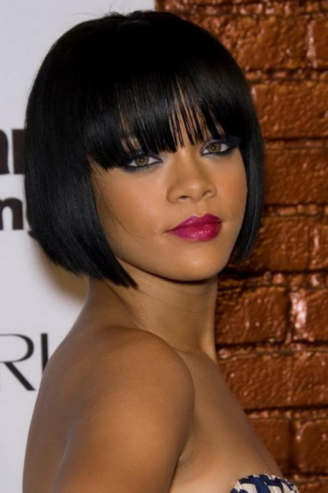 short-hairstyles-with-bangs-for-black-women-05_13 Short hairstyles with bangs for black women