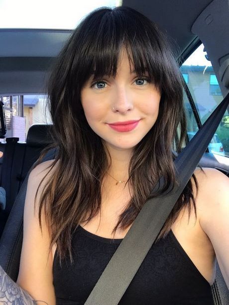 best-hairstyles-with-bangs-2019-08_12 Best hairstyles with bangs 2019