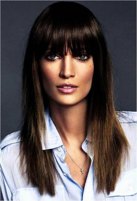 hairstyles-for-long-hair-with-bangs-2019-50_14 Hairstyles for long hair with bangs 2019