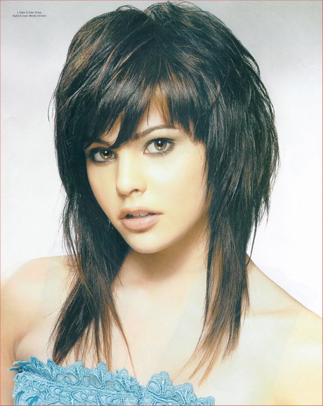 layered-haircuts-with-bangs-2019-23_6 Layered haircuts with bangs 2019