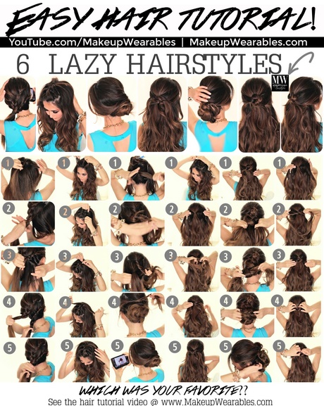 1-minute-hairstyles-for-school-67_13 1 minute hairstyles for school