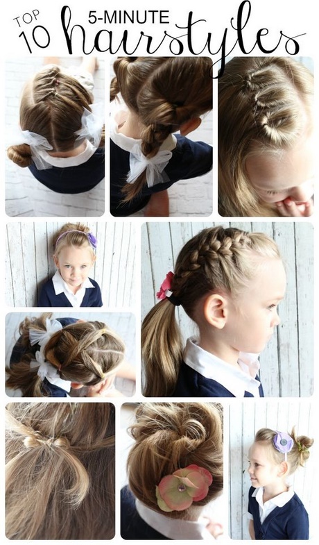 10-hairstyles-in-5-minutes-11_13 10 hairstyles in 5 minutes