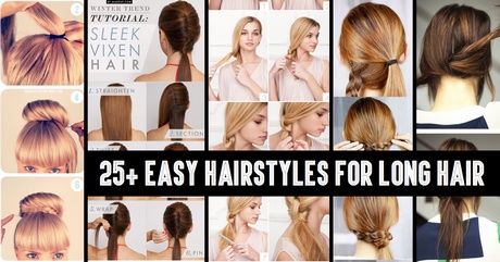 cute-and-easy-hairstyles-for-long-thick-hair-92 Cute and easy hairstyles for long thick hair