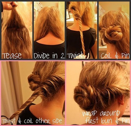 cute-easy-buns-for-thick-hair-10_18 Cute easy buns for thick hair