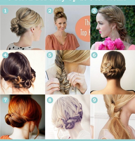 cute-easy-buns-for-thick-hair-10_3 Cute easy buns for thick hair