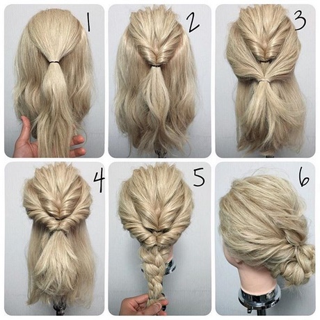 easy-updos-for-thick-medium-hair-44 Easy updos for thick medium hair