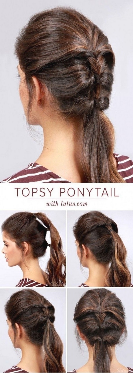 hairstyles-ponytails-medium-hair-85 Hairstyles ponytails medium hair