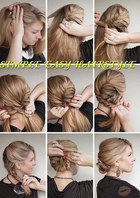 hairstyles-simple-and-easy-19_8 Hairstyles simple and easy