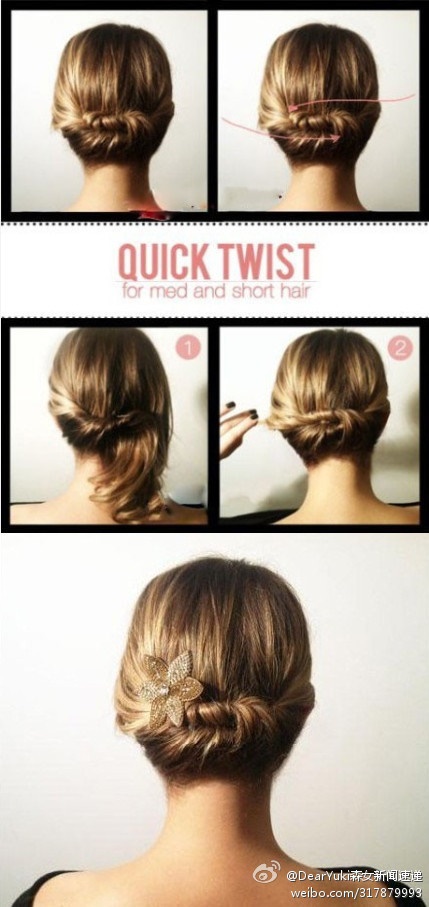easy-and-fast-hairstyles-for-short-hair-70_8 Easy and fast hairstyles for short hair