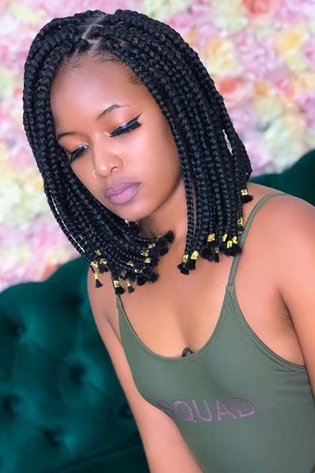 short-braids-styles-2020-04 Short braids styles 2020