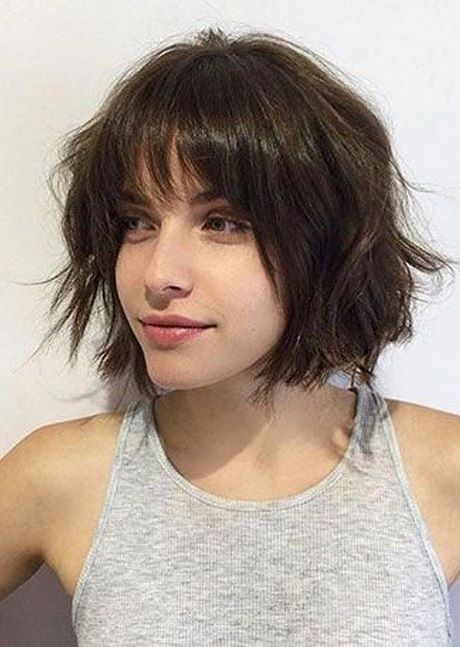 short-hairstyles-2020-with-bangs-55 Short hairstyles 2020 with bangs