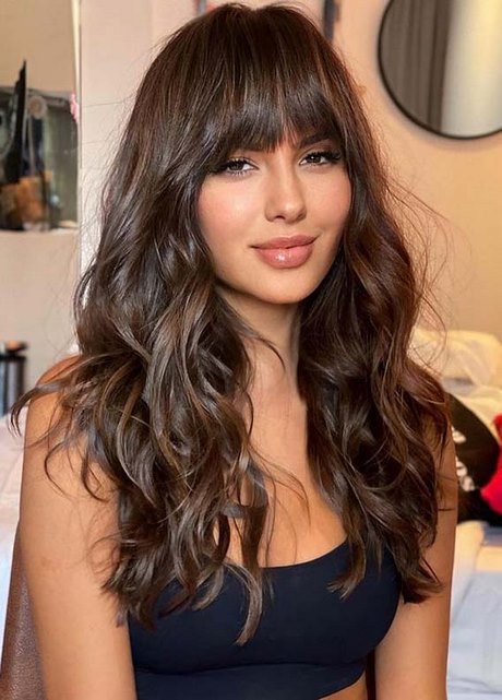 long-hairstyles-with-a-fringe-2021-83_7 Long hairstyles with a fringe 2021