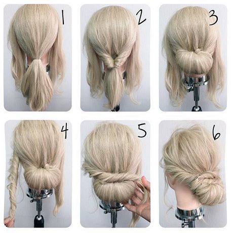 easy-hair-updos-for-short-hair-30_11 Easy hair updos for short hair