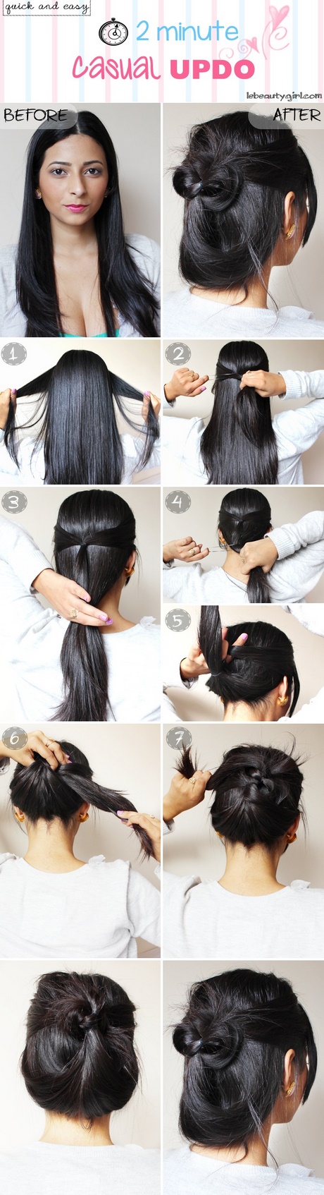 easy-casual-updos-for-long-hair-49_19 Easy casual updos for long hair