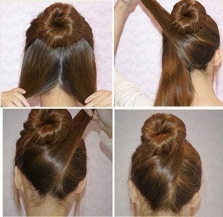 easy-updos-for-thick-long-hair-45_8 Easy updos for thick long hair