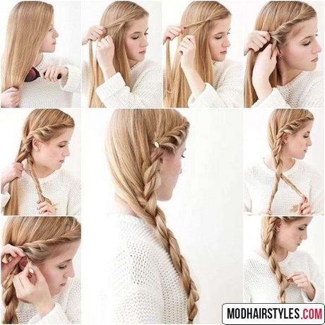 quick-and-easy-hair-ideas-11_18 Quick and easy hair ideas