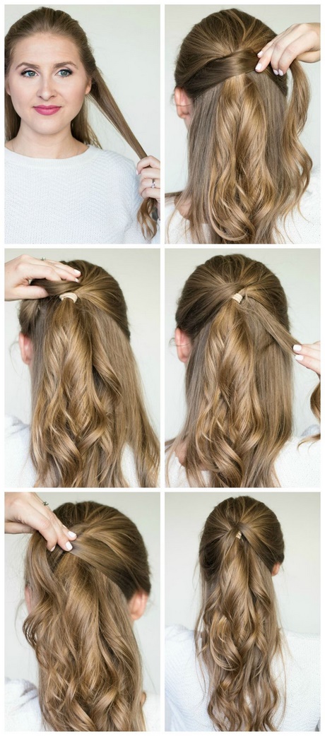 Quick And easy Updos For Long Thick Hair  Quick And easy Updos For Long Thick Hair