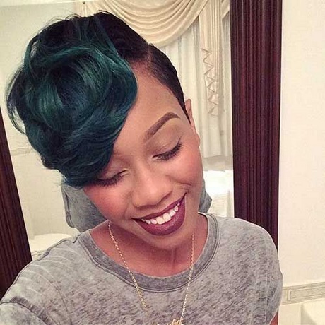 short-colored-hairstyles-for-black-women-83_9 Short colored hairstyles for black women