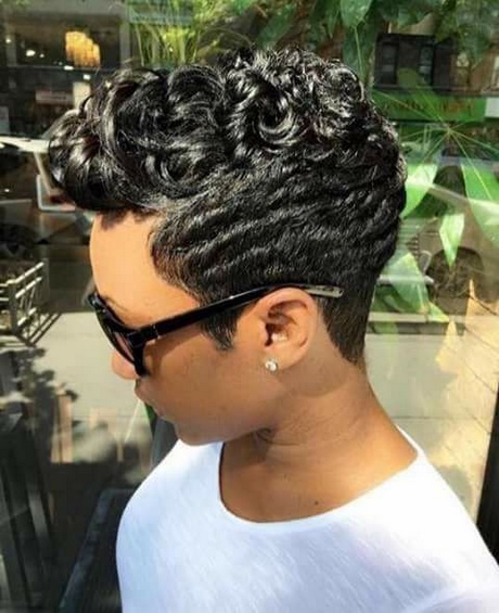 short-hairdos-for-black-hair-95_8 Short hairdos for black hair