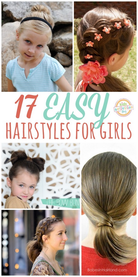 girls-simple-hair-style-10_6 Girls simple hair style