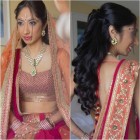Hairstyle indian wedding