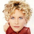 Short curly blonde hairstyles