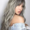 Long hairstyles with bangs 2020