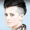 Short shaved hairstyles for women
