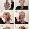 Easy casual hair updos