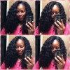 Hairstyles on blown out natural hair