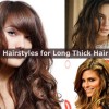 Updos for long thick straight hair