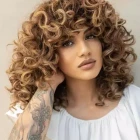 Curly short hairstyles 2023