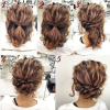 Easy to do updos for short hair