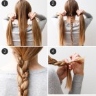 Easy hairstyles for straight hair at home