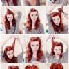 Easy pin up hairstyles