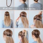 Easy to make hairstyles at home