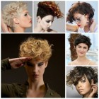 Cute short curly hairstyles 2019