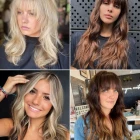 Long hairstyles with bangs 2024