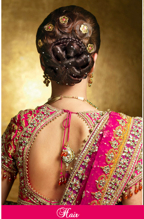 bridal-hairstyles-for-indian-weddings-21 Bridal hairstyles for indian weddings