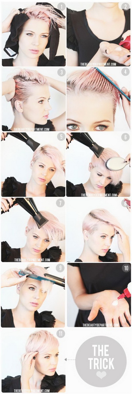 cute-hairstyles-for-short-hair-tutorials-72_13 Cute hairstyles for short hair tutorials