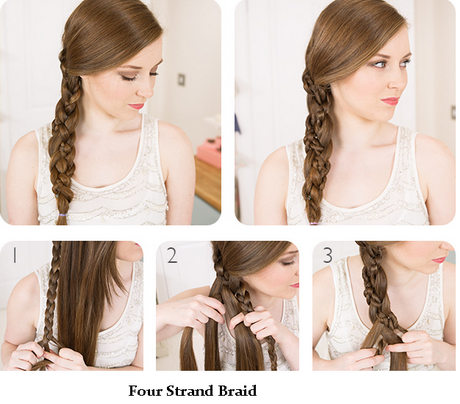 easy-hairstyles-with-braids-19 Easy hairstyles with braids