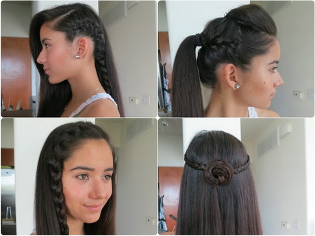 easy-hairstyles-with-braids-19_9 Easy hairstyles with braids