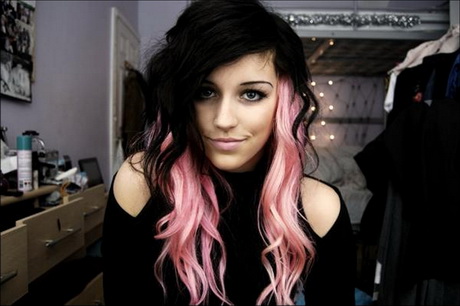 pink-and-black-hairstyles-01_10 Pink and black hairstyles