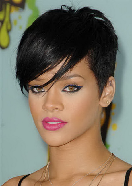 rihanna-short-hair-style-30 Rihanna short hair style