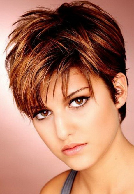 Short choppy hairstyles for fine hair